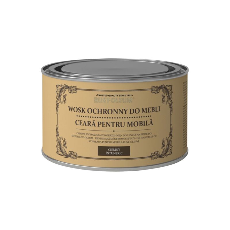 Wosk do mebli Rust-Oleum ciemny brąz 400 ml