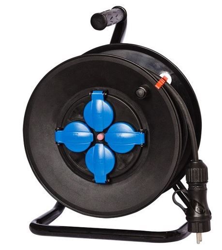 Przedłużacz F-elektro bębnowy 4-gniazda 30mb OW 3x2,5 FILO-260 14688-15 1szt.