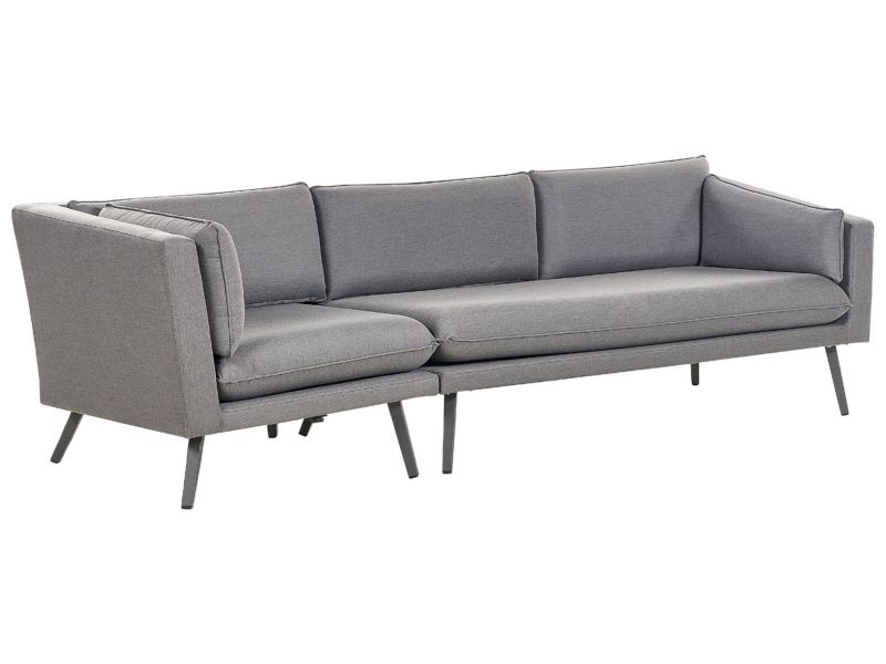 Sofa narożna Loretello Szary 1 szt.