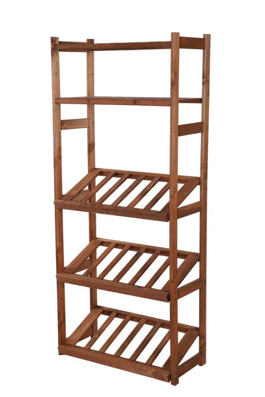 Regał na słoiki i skrzynki MODO24 162,6 cm 5 półek impregnowany 1 szt.