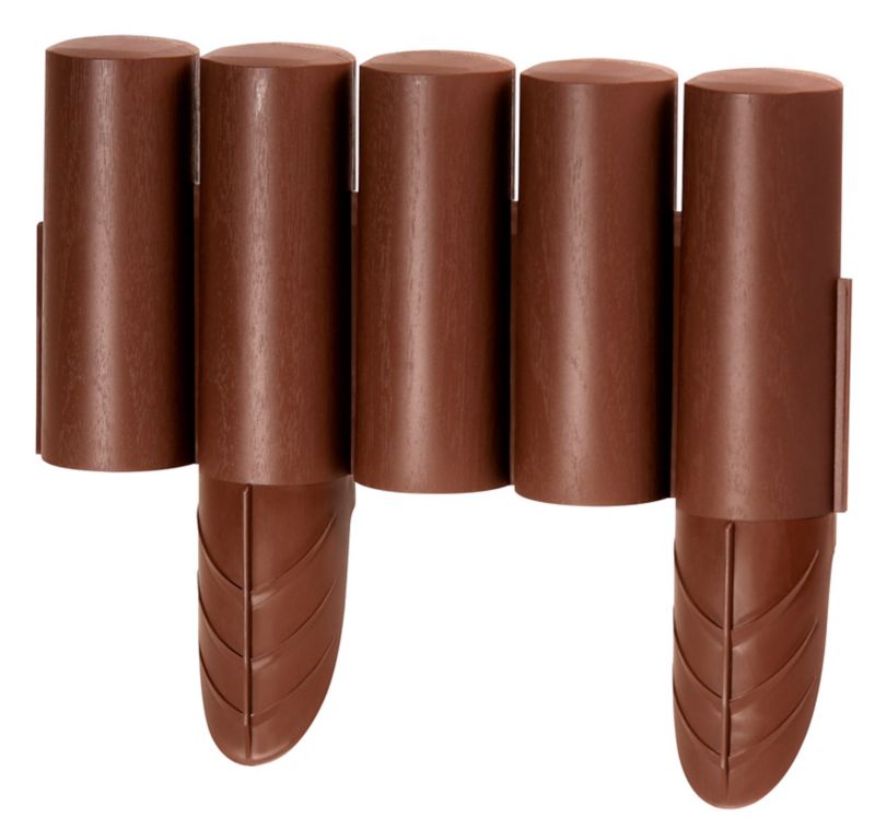 Palisada ogrodowa Ipal Plus 2,4 m brązowa