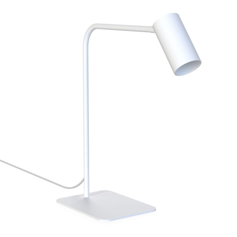 Lampa biurkowa Nowodvorski Lighting Mono biała 1 x GU10 x 10W IP20 wym: 45 x 32 x 38 cm metal - 1 szt.