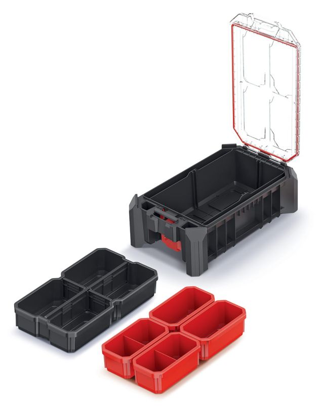 Organizer narzędziowy, Kistenberg, MSX 25 Wysoki KMX402515B, 1 szt.