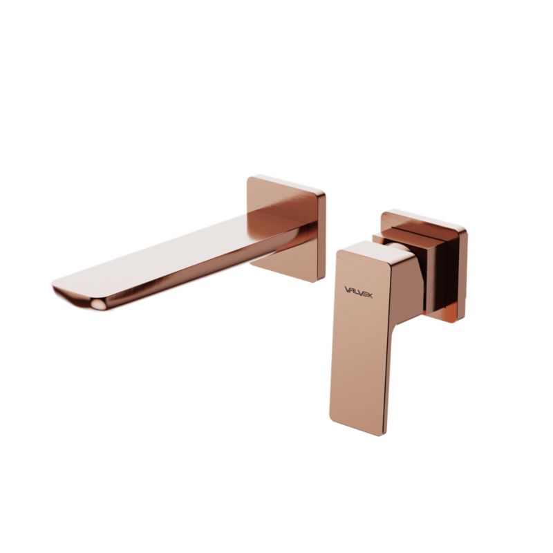 Bateria umywalkowa podtynkowa Valvex Harris miedź