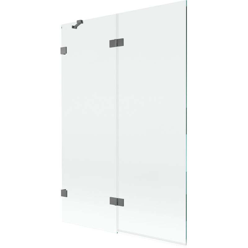 Parawan nawannowy Mexen Lunar gun metal 120 x 150 cm 2-skrzydłowy 1 szt