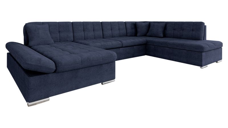 Narożnik z funkcją spania MIRJAN 24 Bergen lewy granatowy 1 szt.