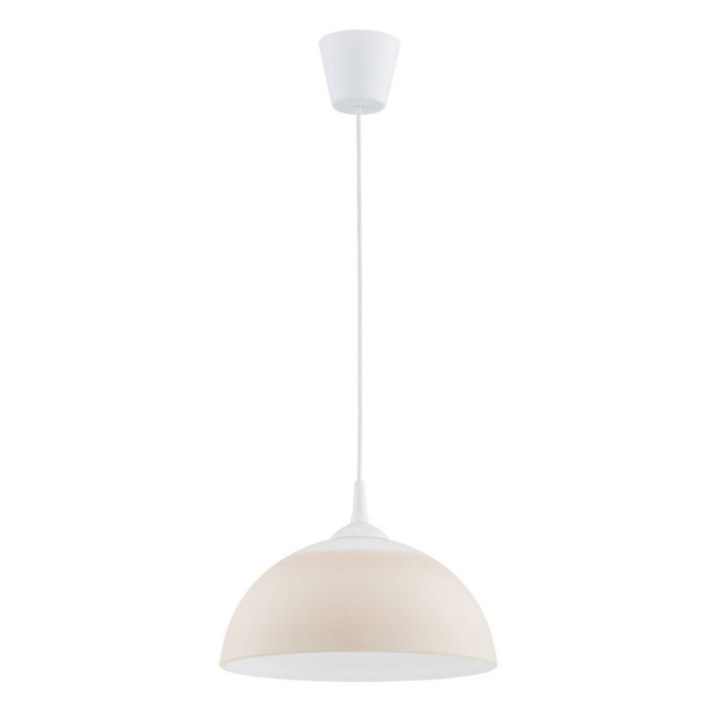 Lampa wisząca Alfa Keira biało-kremowa wym: 90 x 30 x 30 cm 1xE27 x 15W 1 szt.