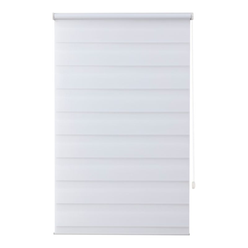 Roleta dzień/noc GoodHome 72,3 x 240 cm biała