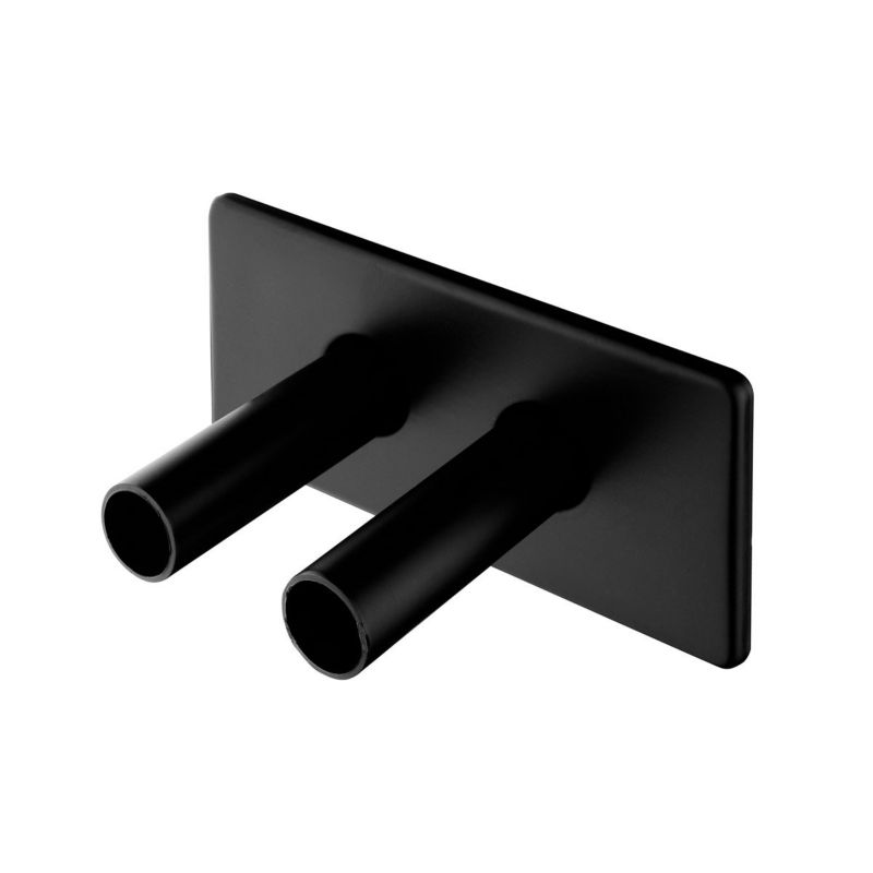 Maskownica zaworów grzejnikowych Oltens Varmare czarny mat 22mm 50mm 1 szt.