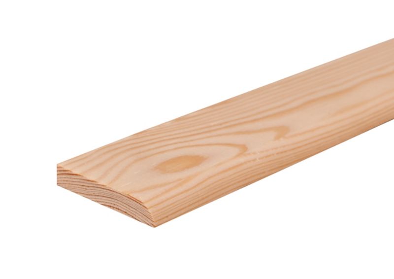 Listwa maskująca jednostronna bezsęczna 4 x 21 x 2400 mm sosna