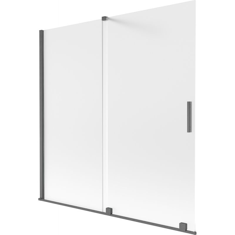 Parawan nawannowy 2-skrzydłowy Mexen Velar szron 160x150 cm 1 szt.