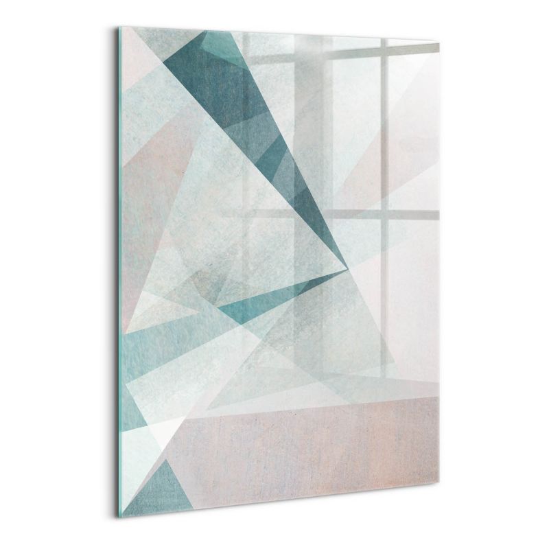 Foto Obraz Ścienny Szklany Wallfluent 70x100 cm Ostra abstrakcja 1 szt.