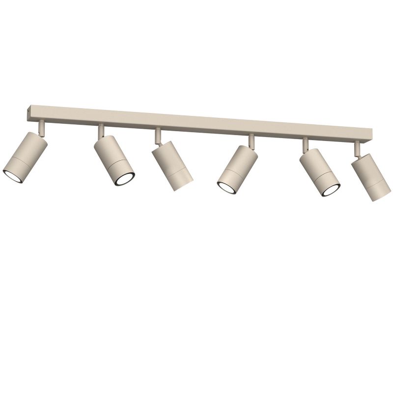 Oprawa sufitowa spot Luminex Link kremowy 6 x GU10 x 8W IP20 wym: 16 x 90 x 6 cm - 1 szt.