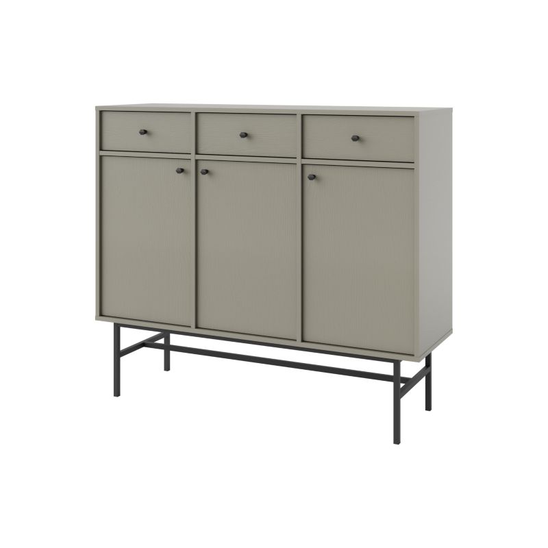 Komoda z szufladami Bonni Sakai 3 3F 3S T827 Eukaliptus 1 szt.