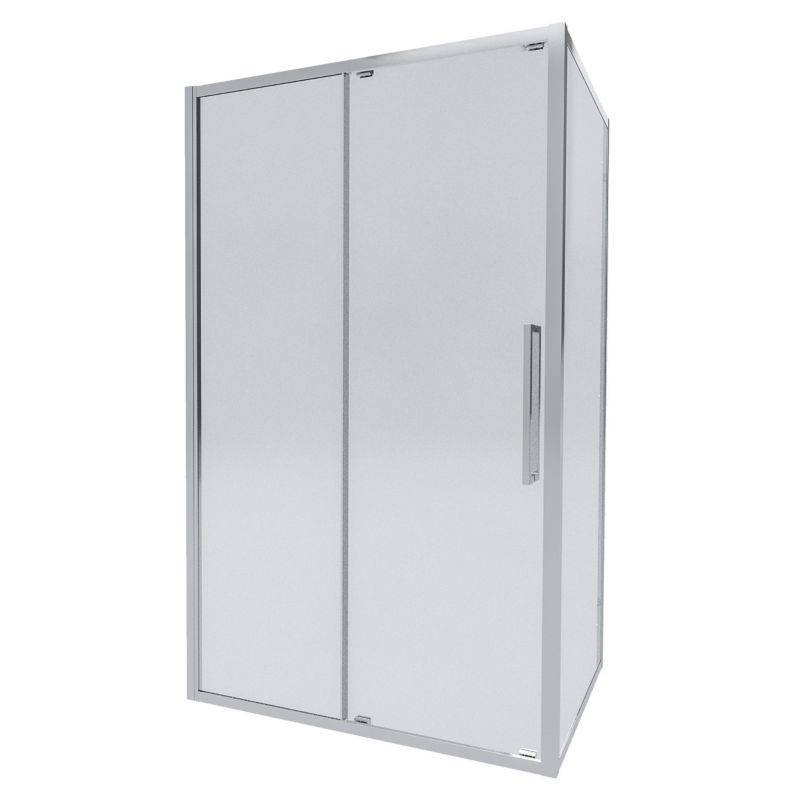 Kabina prysznicowa DURASAN CELESTIA 120x80, prostokątna, szkło transparentne 8mm, chrom 1 szt.