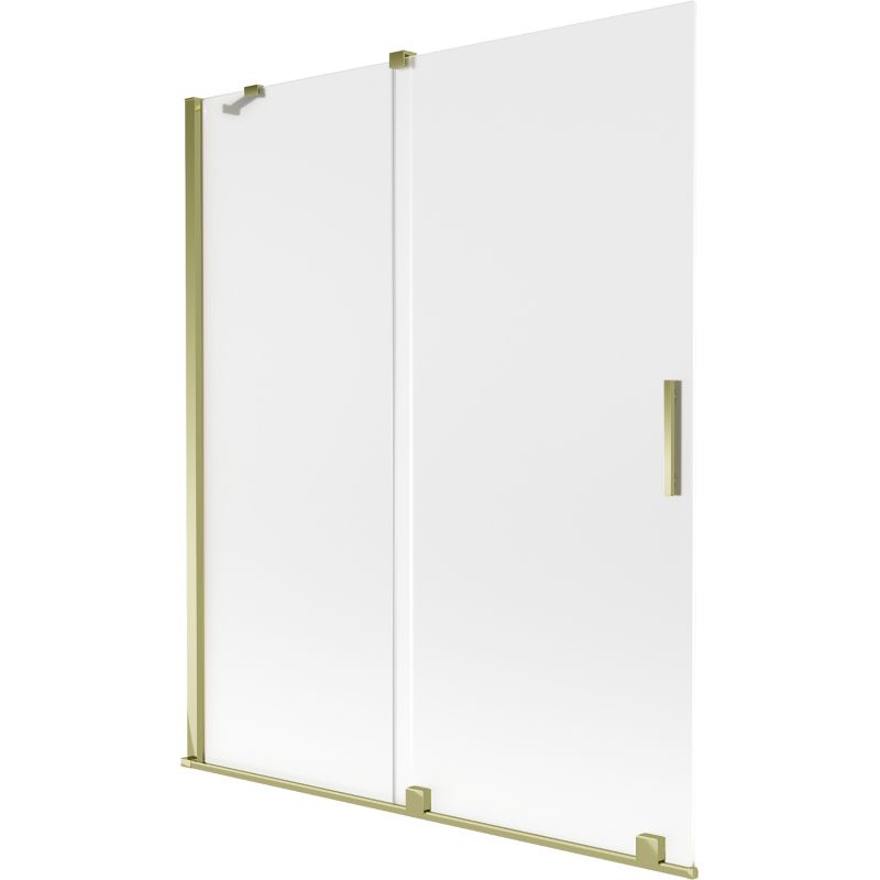 Parawan nawannowy rozsuwany Mexen Velar złoty 140 x 150 cm 1 szt.