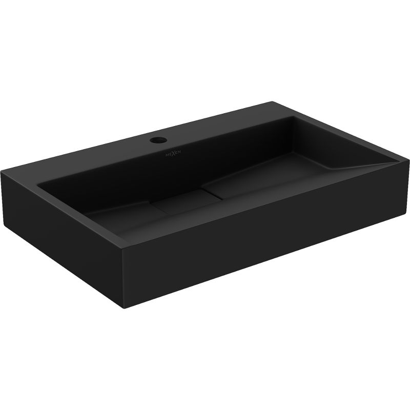 Umywalka nablatowa Mexen Ava czarna 60 x 38 cm 1 szt.