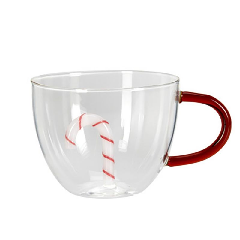 Szklanki EDANTI Świąteczne Filiżanki 400 ml Ozdobne Dekoracyjne Na Napoje 1 szt.