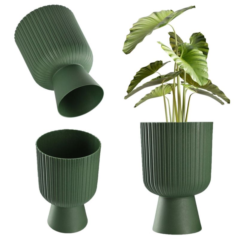 Doniczka KADAX Osłonka Gazon Kwietnik 18cm Zielona 1szt.