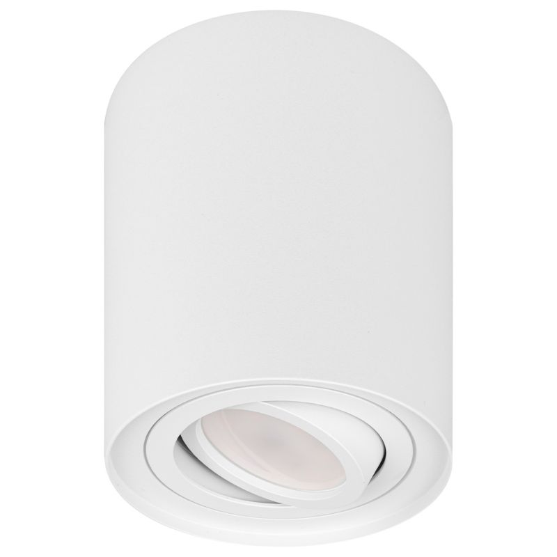 Oprawa natynkowa MasterLED GU10 okrągła lampa ruchoma 96x125 mm IP20 biała 1 szt.