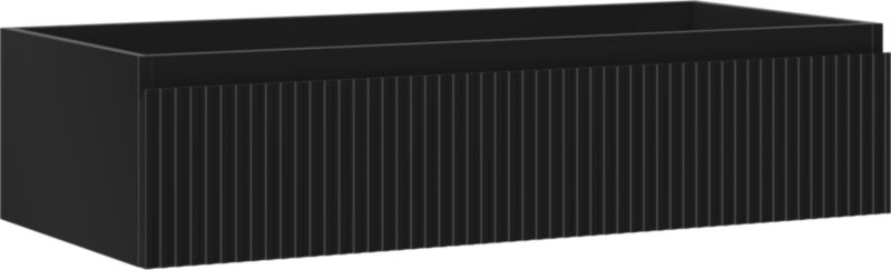 Szafka podumywalkowa Mexen Rivel czarna mat 100 cm 1 szuflada 1 szt.