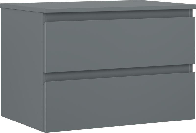 Szafka podumywalkowa Mexen Orio grafit mat 70 cm 2 szuflady 1 szt.