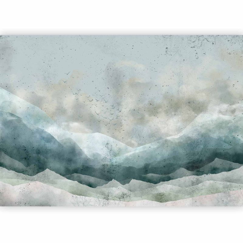 Fototapeta flizelinowa Artgeist 170 g/m2 wodoodporna Tła i desenie szara 150x105 (3 części) 10157aa rolka 1 szt