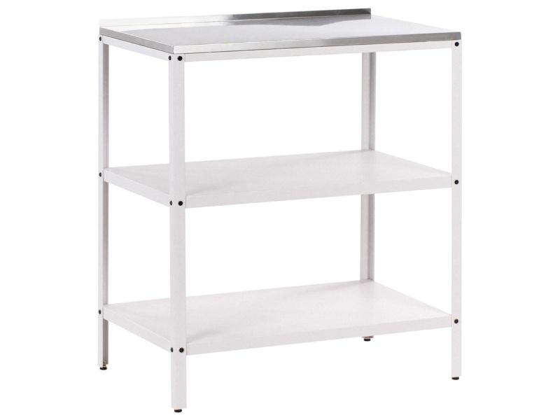 Wyspa kuchenna ogrodowa szeroka Vilama Biały 1 szt.