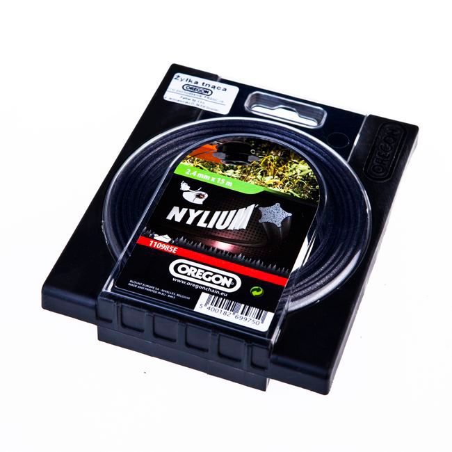 Żyłka tnąca Oregon 2,4 mm x 15 m aluminiowa