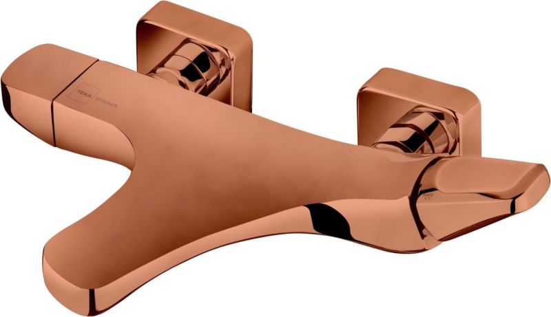 Bateria wannowo-prysznicowa Teka Sense ścienna różowe złoto 1 szt.