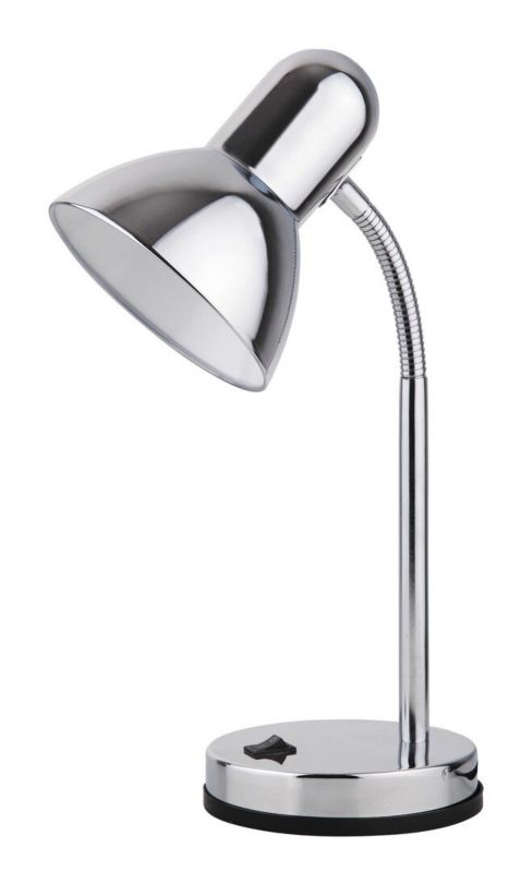 Lampa biurkowa Rabalux Clark chromowana 1 x E27 x 40W IP20 wym: 33 x 16 x 16 cm metal - 1 szt.