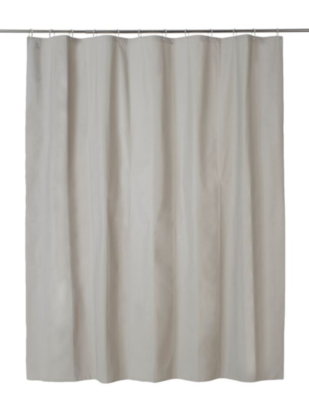 Zasłonka prysznicowa GoodHome Drina 180 x 200 cm taupe