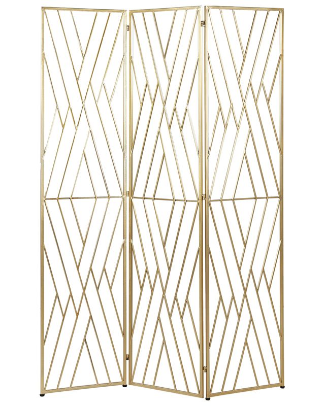 3-panelowy parawan pokojowy Asolo Złoty 1 szt.
