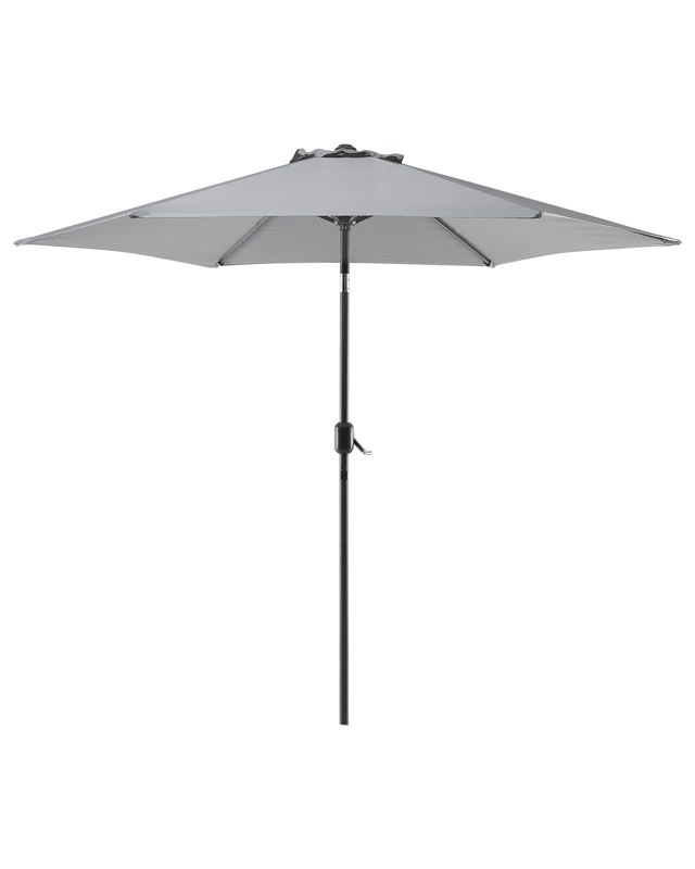 Parasol ogrodowy 270 cm ciemnoszary Varese 1 szt.