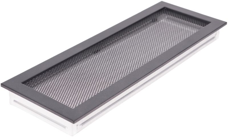 Kratka kominkowa grafit 17 x 49 cm