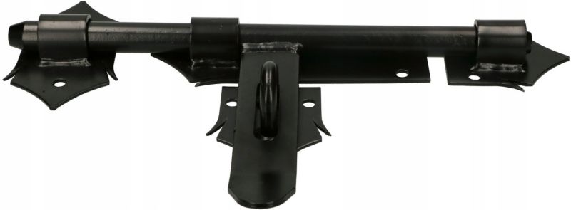 Zasuwa do drzwi bram zasuwka KOTARBAU 270 mm czarny 1 szt.