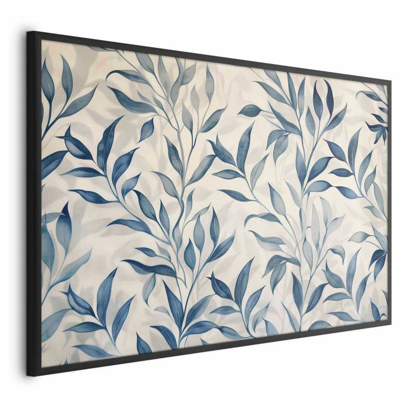 Plakat Artgeist Motyw botaniczny 90x60 cm z ramą czarną 1 szt