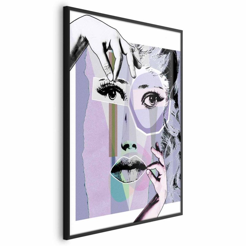 Plakat Artgeist Chirurgia plastyczna 21x30 cm z ramą czarną 1 szt