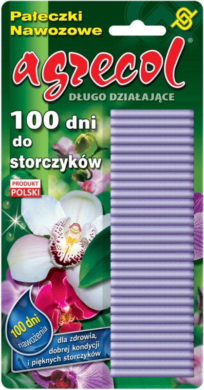 Pałeczki nawozowe do storczyków Agrecol 100 dni