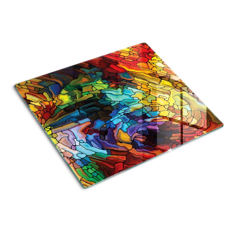 Deska szklana Tulup 60x52 cm Witraż 1 szt.