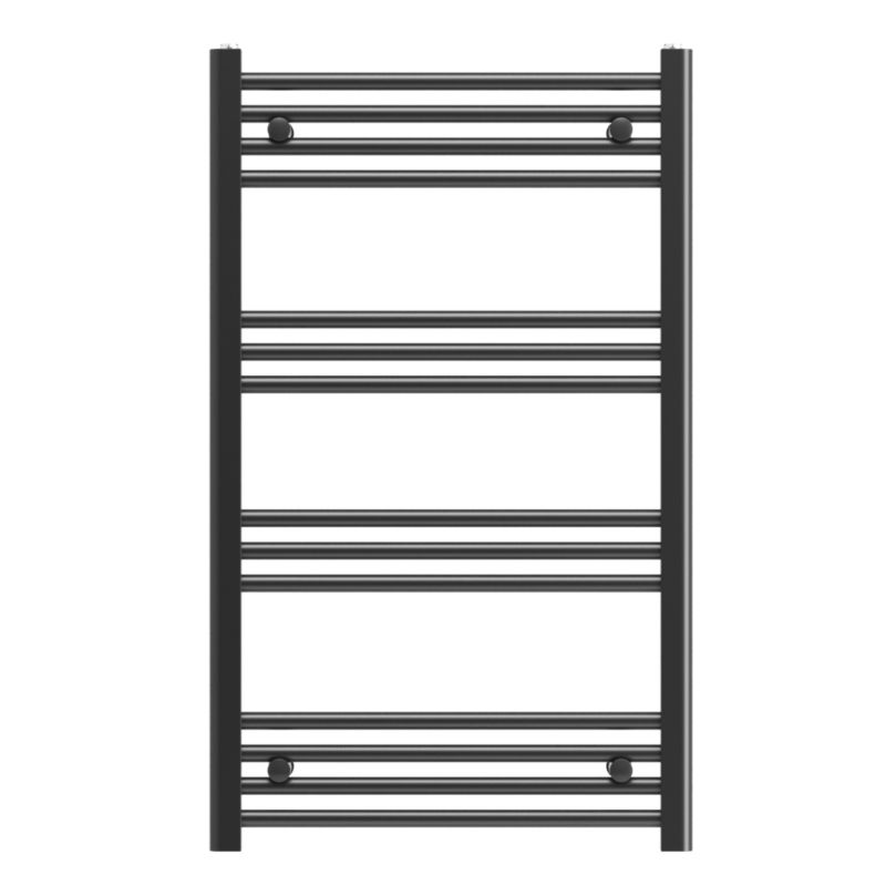 Grzejnik Łazienkowy Granitan Breno 60/100cm Czarny Kaloryfer Drabinkowy 1kpl.