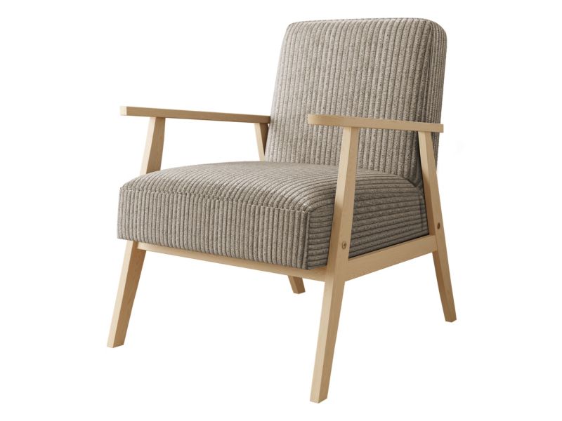 Fotel MIRJAN 24 Retro Sztruks cappuccino 1 szt.