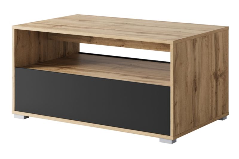 Stolik MINIO go for it NIMFEA II dąb wotan/ czarny 1 szt.