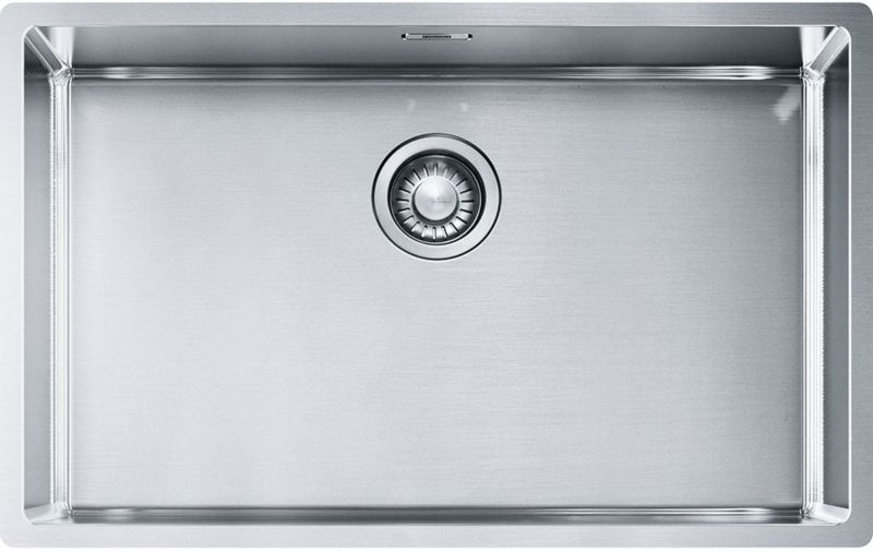 Zlewozmywak Franke Box stalowy 72,5x45 cm podwieszany szczotkowany 1 szt.