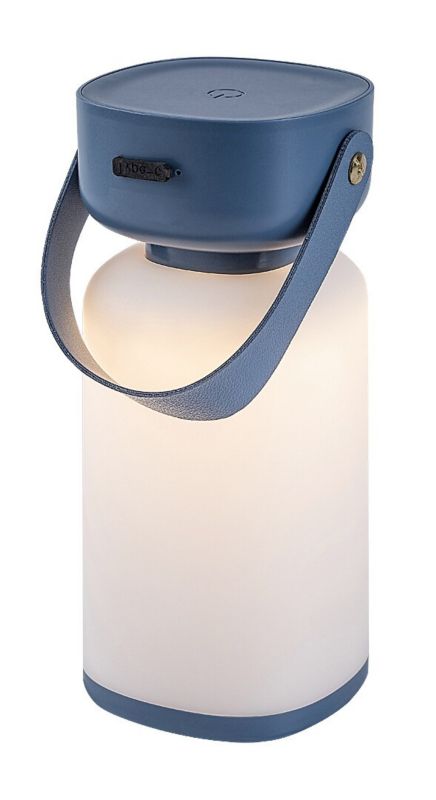 Lampka stołowa Rabalux Funes biało-niebieska LED 3W 2800K-6500K 120lm akumulator IP44 wym: 19 x 8 x 8 cm - 1 szt.