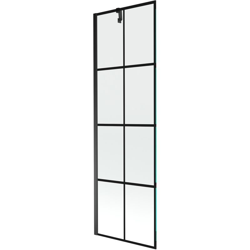 Parawan nawannowy Mexen Next czarny wzór 60x150 cm 895-060-000-00-77-70 1 szt.