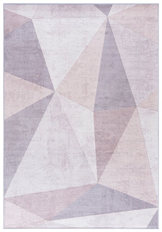 Dywan wewnętrzny Ava PZ21-65 prostokąt Mazovia 120x 170 cm beżowy,kremowy motyw geometryczny krótki włos 1 szt.