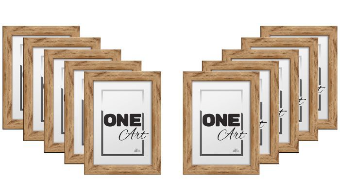 Zestaw ramek Hekla 13x18 naturalny 10szt.