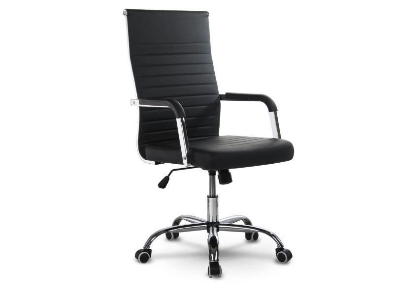 Fotel biurowy Sofotel Boston obrotowy profilowany czarny 1szt.