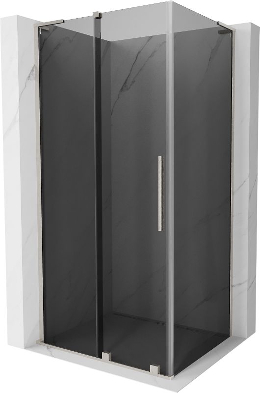 Kabina prysznicowa Mexen Velar L rozsuwana 90 x 70 cm grafit nikiel szczotkowany 1 szt.
